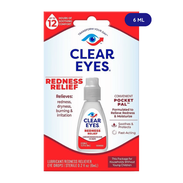 Clear Eyes Redness Relief | Oogdruppels - MijnOogdruppels.nl