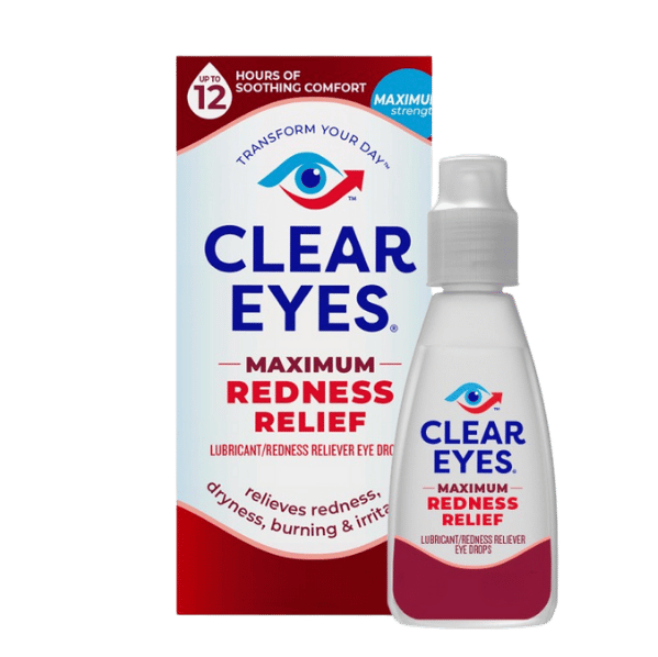 Clear Eyes Maximale Linderung von Rötungen | Augentropfen