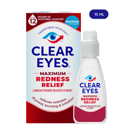 Clear Eyes Maximale Linderung von Rötungen | Augentropfen