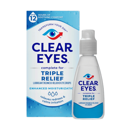 Clear Eyes Triple Action Redness Reliever | Eye drops